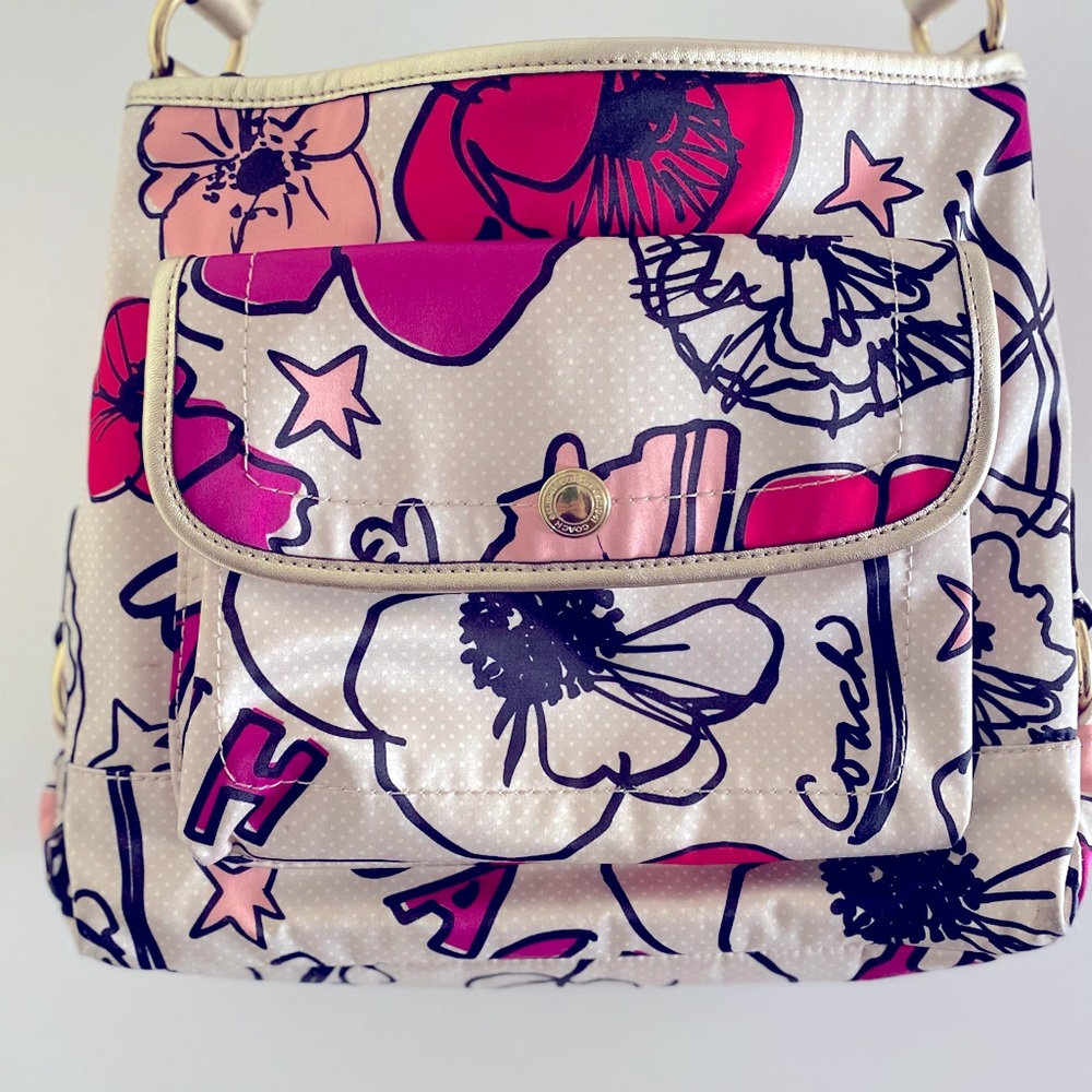 Coach Bag Poppies excellent Condition